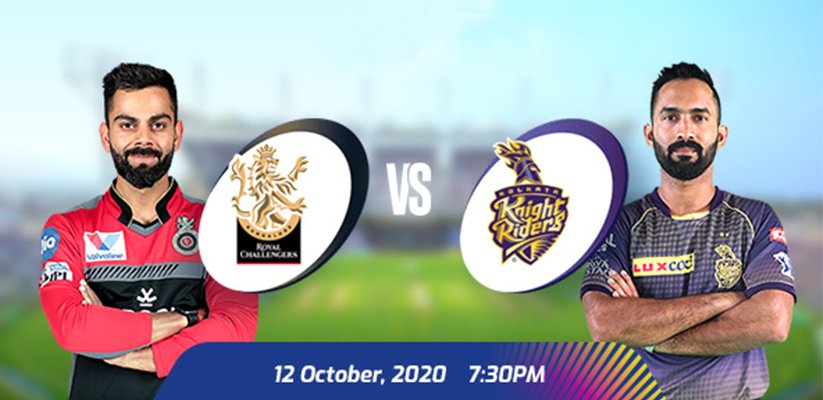 IPL 2020 RCB VS KKR Prediction
