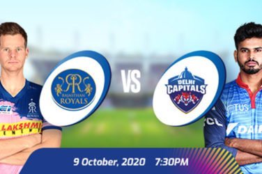 IPL 2020 RR VS DC Prediction