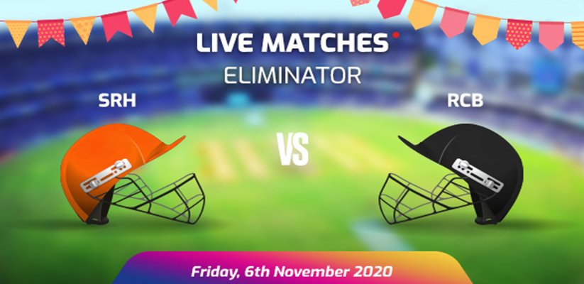 IPL 2020 Eliminator SRH VS RCB Prediction