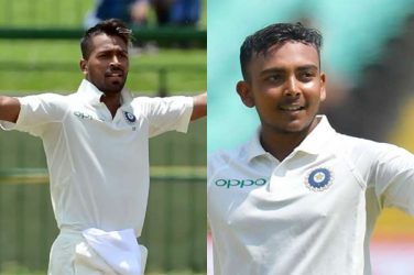 Prithvi Shaw