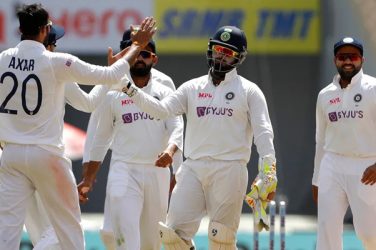 England Tests Positive