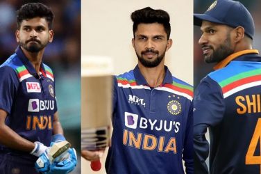 Dhawan, Iyer, Gaikwad, Saini