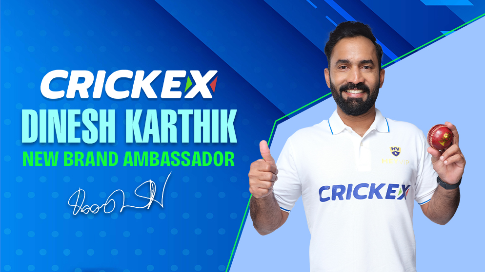 Crickex Dinesh Karthik New Brand Ambassador