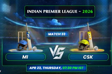 Mumbai Indians vs Chennai Super Kings