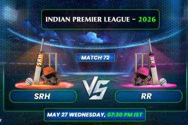 SRH vs RR Eliminator IPL 2026 Match 72 Preview